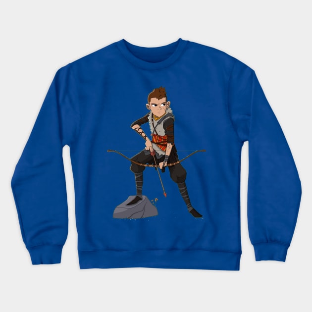 atreus Crewneck Sweatshirt by dubcarnage